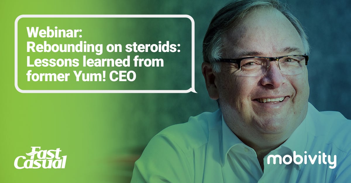 Yum! CEO Greg Creed Webinar | Rebounding On Steroids For Restaurants
